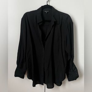 Oversized dress shirt